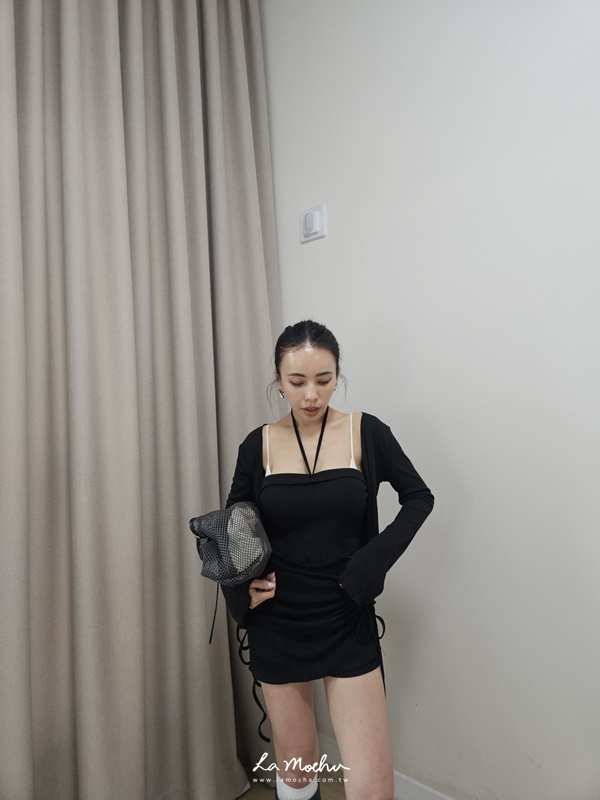 坑條繞脖bra背心三件組(闆娘.花花清單)